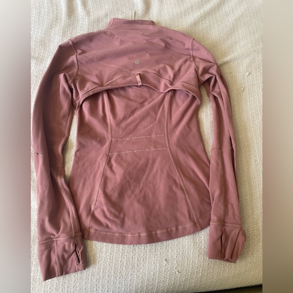 Lululemon Define Jacket size 6 salmon pink VGUC - Picture 7 of 8